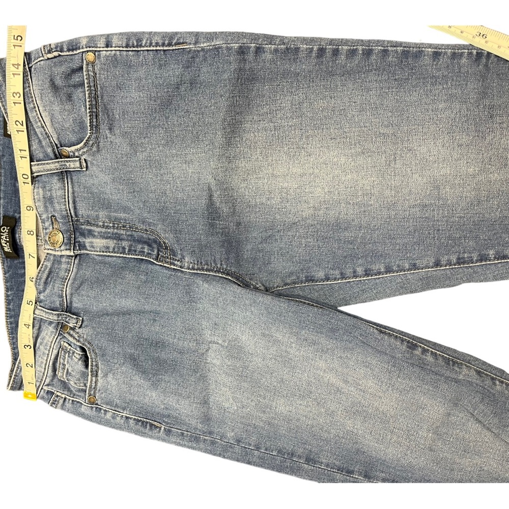 Buffalo David Bitton Jeans Womens 8/29 Blue Aubrey Mid-Rise Soft Ankle Grazer - Picture 11 of 15